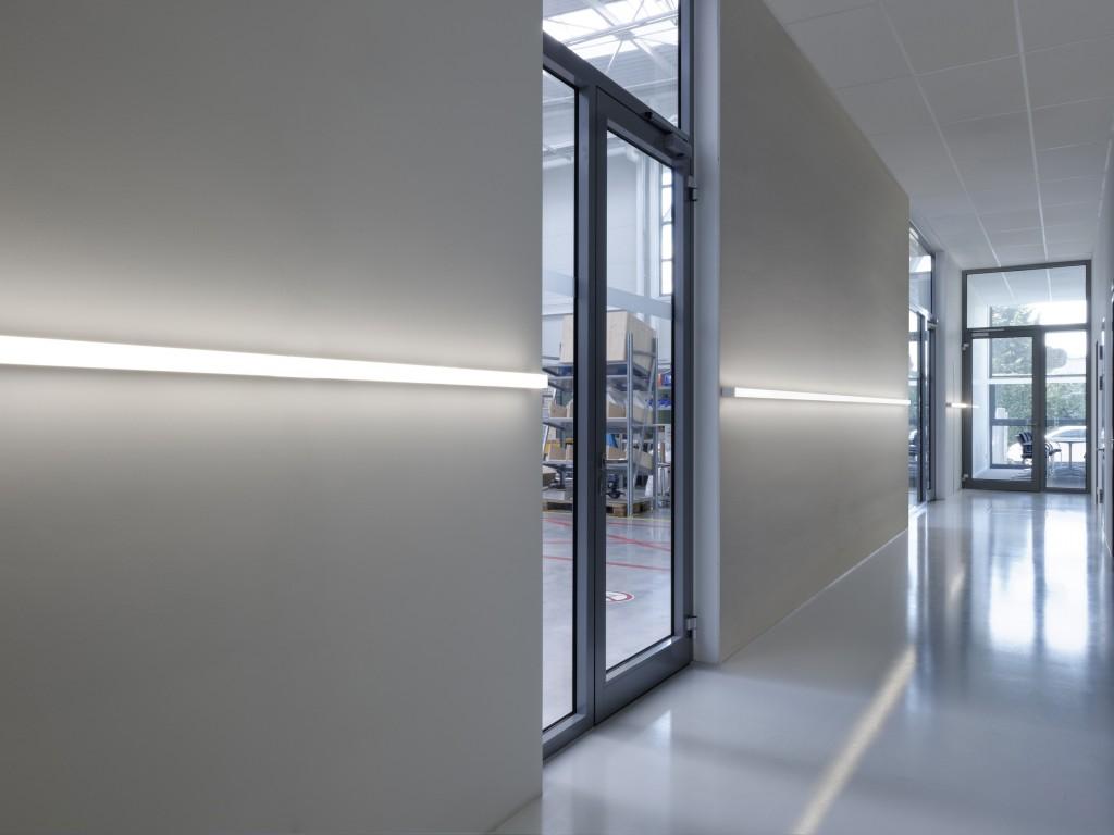 Design by michel charlot  Belux InLine LED linear lighting