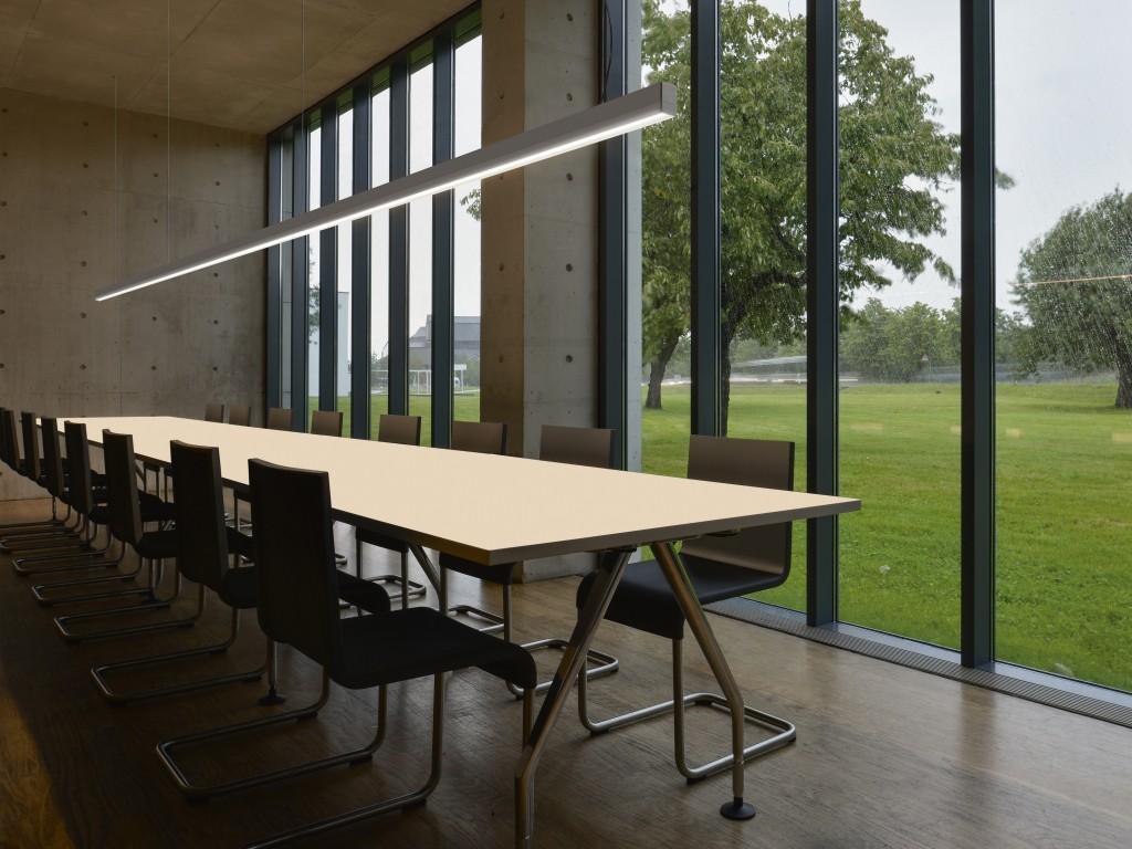 Design by michel charlot  Belux InLine LED linear lighting