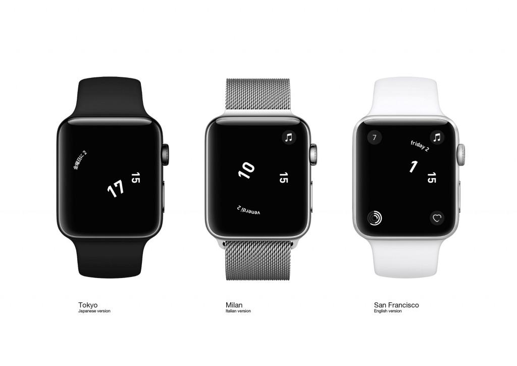 smart watch interface, Apple iwatch